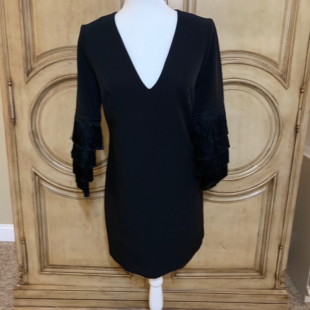 Milly Nicole Fringe Dress
